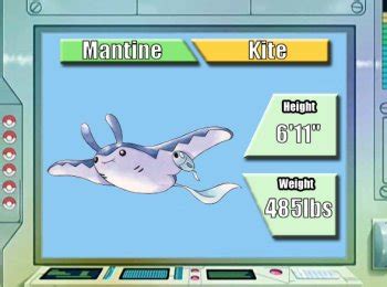 mantine serebii|mantine moveset.